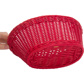 Basket »Coolorista« oval, 26 x 18,5 x 9 cm, ruby red