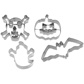 9 Sets cookie cutters »Halloween« 4 pcs.
