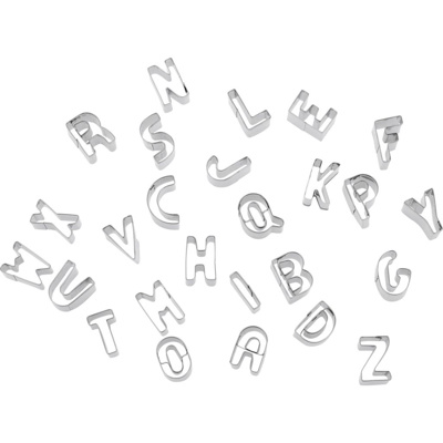 Moldes »Letras A-Z«, 2,5 cm