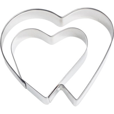Molde »Corazón doble«, 6,5 cm - Westmark Shop