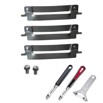 3 Spare blades + 2 screws for peelers 6095, 6045, 2945 - Westmark Shop