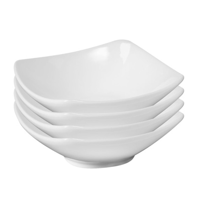 4 Ceramic dishes »Tapas + Friends«, square, 7,4 x 7,4 x 2,5 - Westmark Shop
