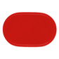 Mantel »Fun« oval, 45,5 x 29 cm, rojo