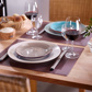 Set de table »Home«, 42 x 32 cm, marron