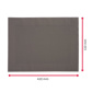 Placemat »Home«, 42 x 32 cm, taupe dark