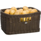 Basket for shelves, 32 x 23 x 16,5 cm, brown