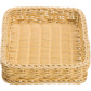 Woven tray, 30 x 20 x 5 cm, light beige