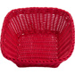 Basket »Coolorista« square, 23 x 23 x 9 cm, ruby-red