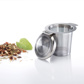 Permanent filter tea »Teatime«, stainless steel