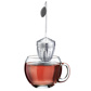 Tea infuser with silicone base