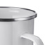 Enamel cup, 350 ml, white