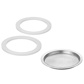 2 Silicone rings + 1 filter plate f espresso maker art. 2462