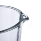 Measuring jug, glass, 1 L, open handle