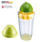 Mixing and shake cup with citrus press »Press + Shake«, 0,5