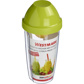 Mixing and shake cup with citrus press »Press + Shake«, 0,5