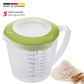 Mixing jug with lid, »Helena«, 1,4 l, apple green