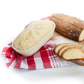 Set de banneton a pain ovale, 39,5 x 15,4 x 7,2 cm, avec hou