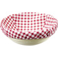 Cover for baskets, round large, chequered