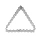 3 Terrassen-Ausstechformen »Dreieck gew.«,4,5,6 cm, mit EAN