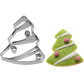 Cookie cutter »Christmas tree 2D«, 7 cm