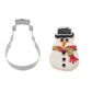 Cookie cutter »Snowman«, 6 cm