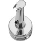 Free flow pourer »Inox Gastro«, screw cap ø 28 mm, metal fla
