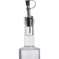 2 Free flow pourers »Inox Standard«, PE cork, plastic cap wi