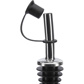 2 Free flow pourers »Inox Standard«, PE cork, plastic cap wi