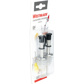 2 Free flow pourers »Inox Standard«, silicone cork, plastic