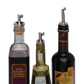 Free flow pourer »Inox oil special«, natural cork, metal fla