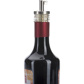 12 Free flow pourers »Inox vinegar special«, silicone cork,