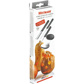 Pumpkin carving set »Halloween« 4 pcs., with carving pattern