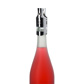 8 Champagne bottle stoppers »Tappa« Monopol Edition, chrome-