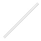 6 Drinking straws »Glas« straight, 200 mm + cleaning brush