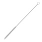 4 Stainless steel drinking straws »Edelstahl« straight + cle
