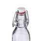 Bügelverschlussflasche eckig, 125 ml