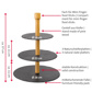 3-tier serving stand »Tapas + Friends« + 100 mini-fingerfood
