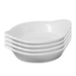 4 Ceramic dishes »Tapas + Friends«, teardrop shaped, 8,5 x 7