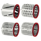 Drum grater with 4 grating drums